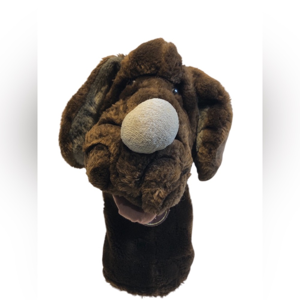 Vintage Ganz Wrinkles Dog Puppet 1984